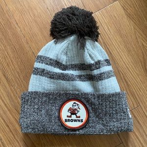 Cleveland Browns Winter Beanie Hat with Pom